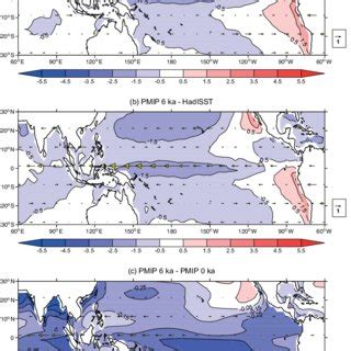 The Multi Model Mean Difference In SST Shading K And 850 HPa Flow