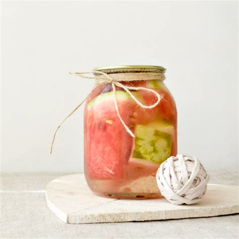 Canned Watermelons In Brine Simple Method Yum Eating