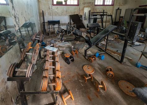 An Awesome Old School Gym In The Basement Of An Abandoned Church Oc