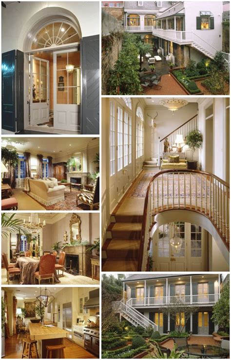 Brad Pitt And Angelina Jolies French Quarter Home New Orleans Homes