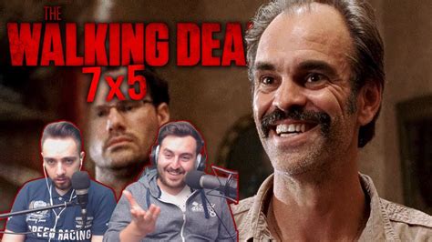 The Walking Dead Season 7 Episode 5 Reaction Go Getters Youtube