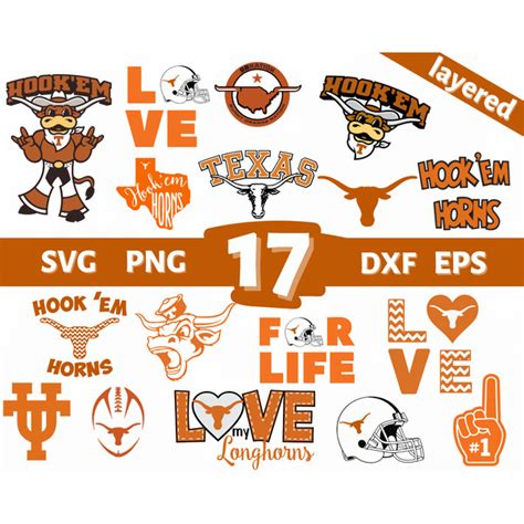 Digital Download Texas Longhorns Svg Texas Longhorns Clipa Inspire