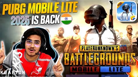 Omg Pubg Mobile Pubg Mobile Lite Release In India