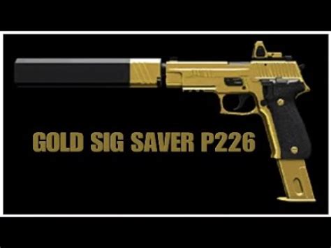 WARFACE GOLD SIG SAVER P226 STRIPE YouTube