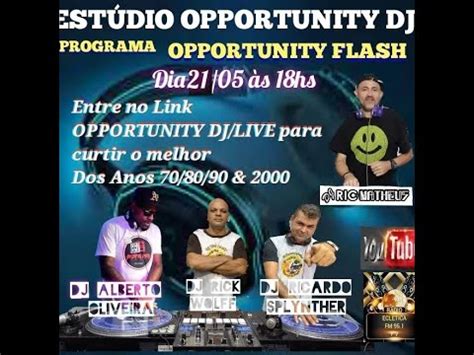 Setmix No Programa Opportunity Flash Ric Matheus Dj Youtube