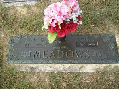 Forster Meadows M Morial Find A Grave