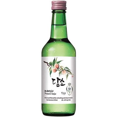 Damso Peach Soju 375 Ml Delivery Or Pickup Near Me Instacart