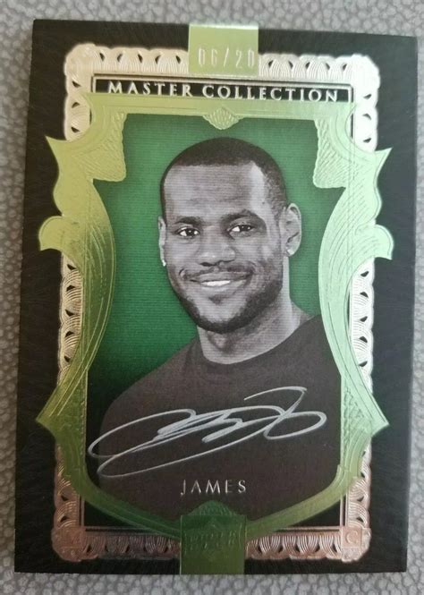 Lebron James Autograph On Paper