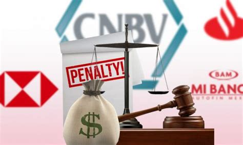 CNBV sanciona a bancos por omisiones e incumplimientos por más de 30