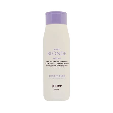 Juuce Bond Blonde Conditioner 300ml Hair Beauty Products New Zealand