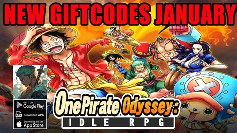 One Pirate Odyssey Idle Rpg New Giftcodes January One Piece Rpg