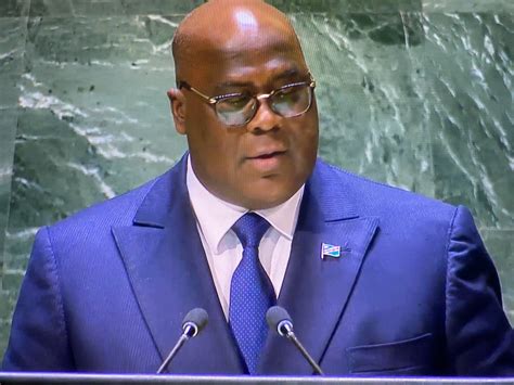 Félix Tshisekedi à l ONU l accélération du retrait de la MONUSCO