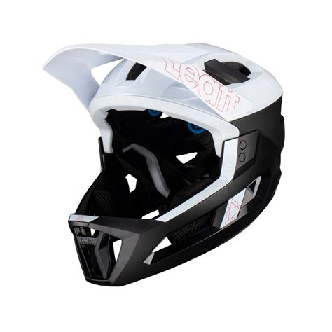 Leatt Casque Vtt Enduro Mentonniere Amovible En Bla