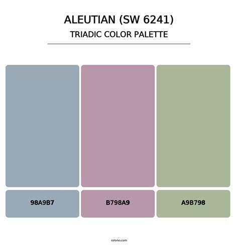 Sherwin Williams Aleutian Sw 6241 Paint Coordinating Colors And Palettes