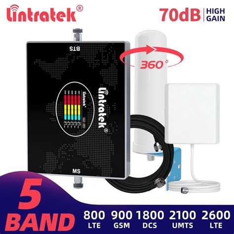 Koop Lintratek 5 Band Booster B20 800 900 1800 2100 2600mhz Mobile