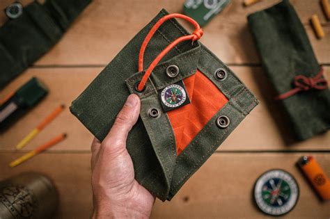 Heirloom Canvas And Leather Bushcraft Gear Collection Gray Bearded
