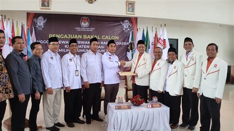 PKS Kab Bekasi Daftarkan Bakal Calon Anggota DPRD Ke KPUD PKS