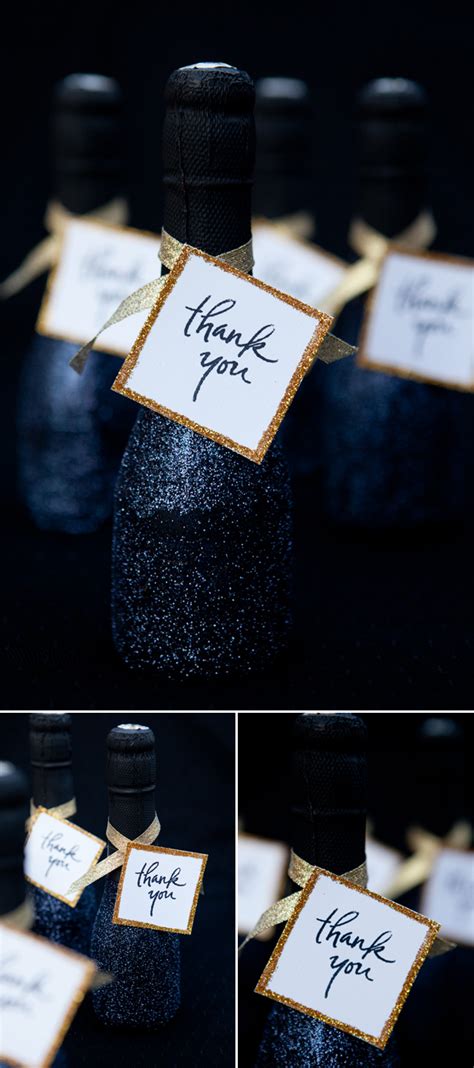 Mini Sparkling Wine Bottle Wedding Favors and Giveaway from Spanish Cava Producer Freixenet ...