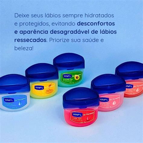 Vaselina Bálsamo Labial Hidratante 7g Shopee Brasil