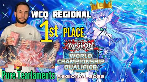 1st Place WCQ Regional Olbia Italy Pure Tearlaments Yu Gi Oh