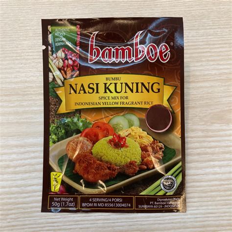 Bamboe Bumbu Nasi Kuning G Rindomart