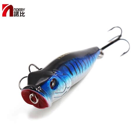 Noeby Small Popper Fishing Lure 65mm 85mm Topwater Floating Wobblers