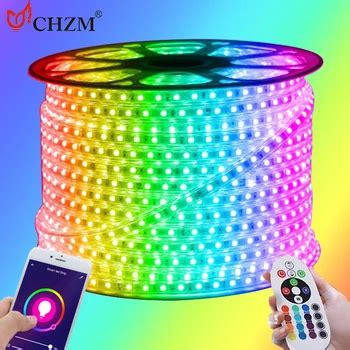 Ft Led Strip Lights Tenmiro Smart Led Light Strips Music Sync Color