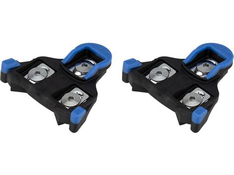 Шипы шоссе Shimano SM-SH12 SPD-SL — Чёрно-Синие — Ход 2°