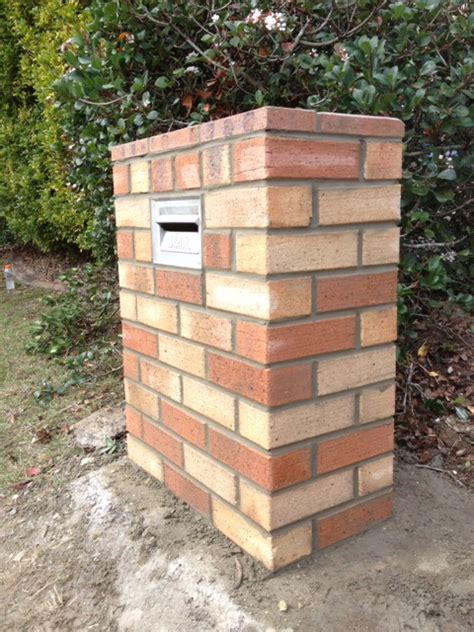 letterbox brick - Mark the Bricklayer