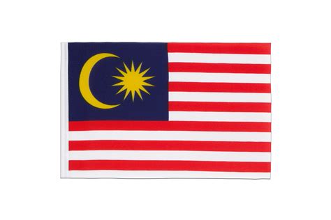 Malaysia Minifahne 15 X 22 Cm MaxFlags FlaggenPlatz Ch