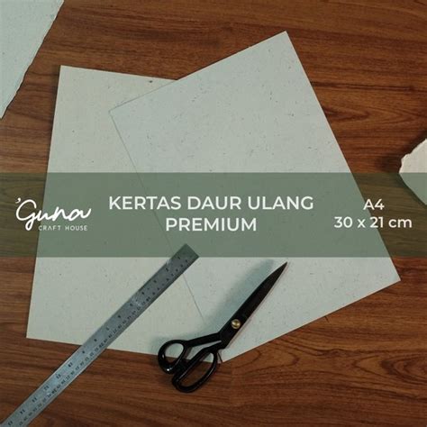 Jual Kertas Daur Ulang A4 Ramah Lingkungan Premium Kertas Recycle