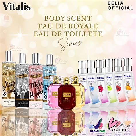 Jual BELIA VITALIS Body Scent Spray 120mL Eau De Royale 50ml Parfum