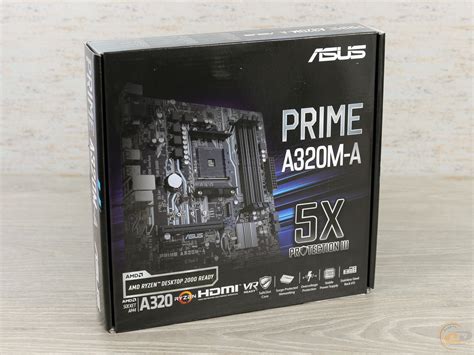 Обзор материнской платы ASUS PRIME A320M-A: для экономных пользователей ...
