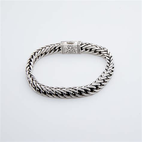 Double Curb Link Chain Bracelet Bali Strong Touch Of Modern