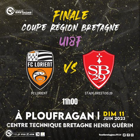 U18F AFFICHE LIGUE BRETAGNE DE FOOTBALL