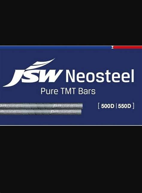 Jsw Neosteel D Tmt Bar Grade Fe D At Kg In Erode Id