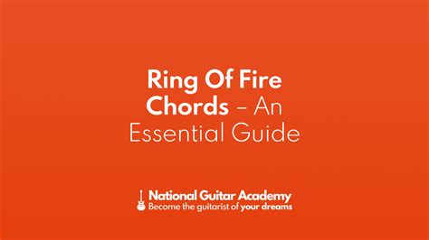 Guitar Chords Ring Of Fire