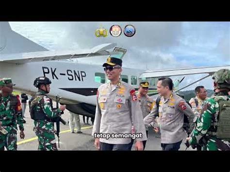 Asops Kapolri Apresiasi Satgas Operasi Damai Cartenz 2024 YouTube