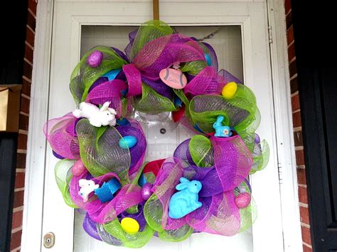 Easter Deco Mesh Wreaths - Big Bear's Wife