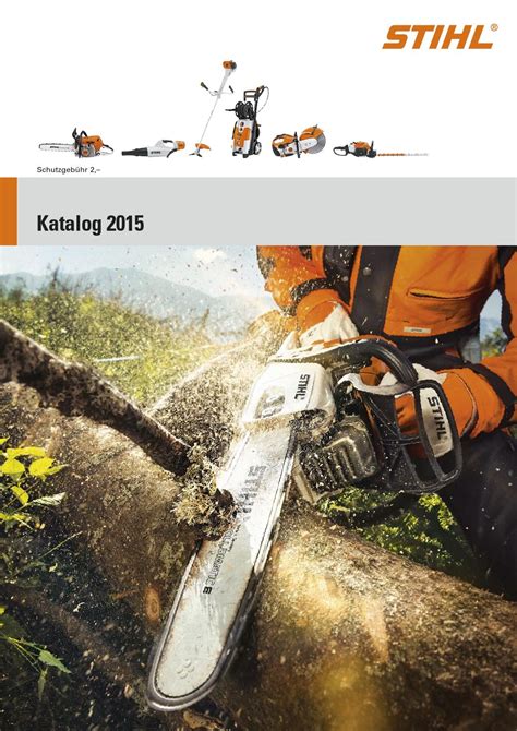 Stihl Katalog By M Hler Forst Und Gartentechnik Issuu