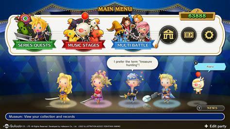 Theatrhythm Final Bar Line Review Switch Nintendo Life