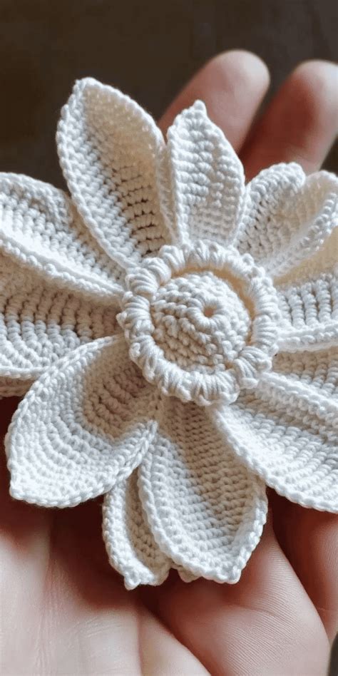 15 Lotus Flower Crochet Patterns Create Stunning Designs Easily At Home