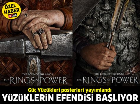 Yüzüklerin Efendisi Güç Yüzükleri dizisinin karakter posterleri yayımlandı