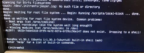 Gave Up Waiting For Root File System Device Linux Spiceworks Community