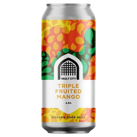 Vault City Triple Fruited Mango Sour Beer 440ml Tesco Groceries