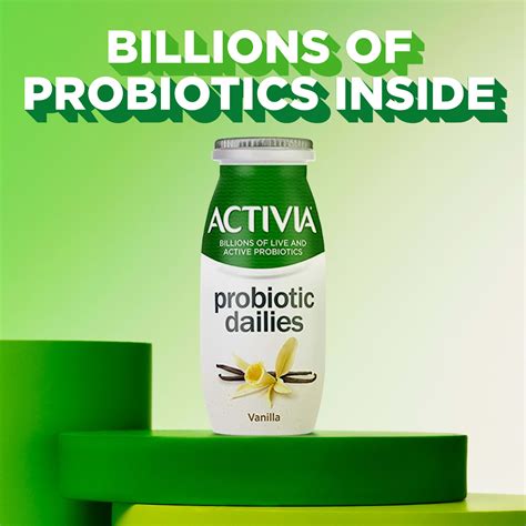 Activia Probiotic Dailies Vanilla Lowfat Probiotic Yogurt Drinks 31 Fl Oz 8 Count