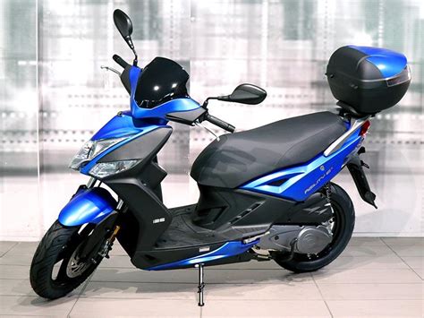 Kymco Agility I R Plus Cbs Colore Blu Endine Opaco Nuovo In Vendita