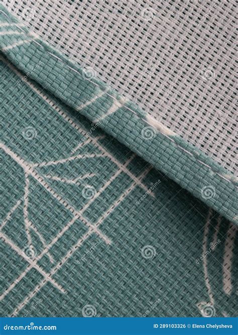 Kitchen Set Towel And Hot Pot Holder Made Of Cotton Fabric Stock Photo Image Of Cotton