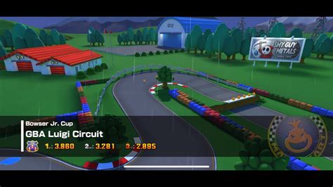 Gba Luigi Circuit Mariokart Tour Youtube