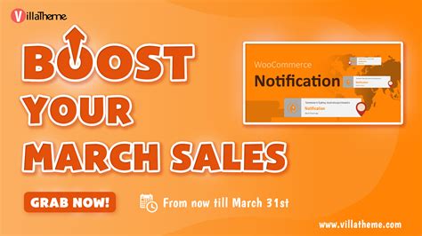 Boost Your Sales Limited Time Offer Until End Of March VillaTheme